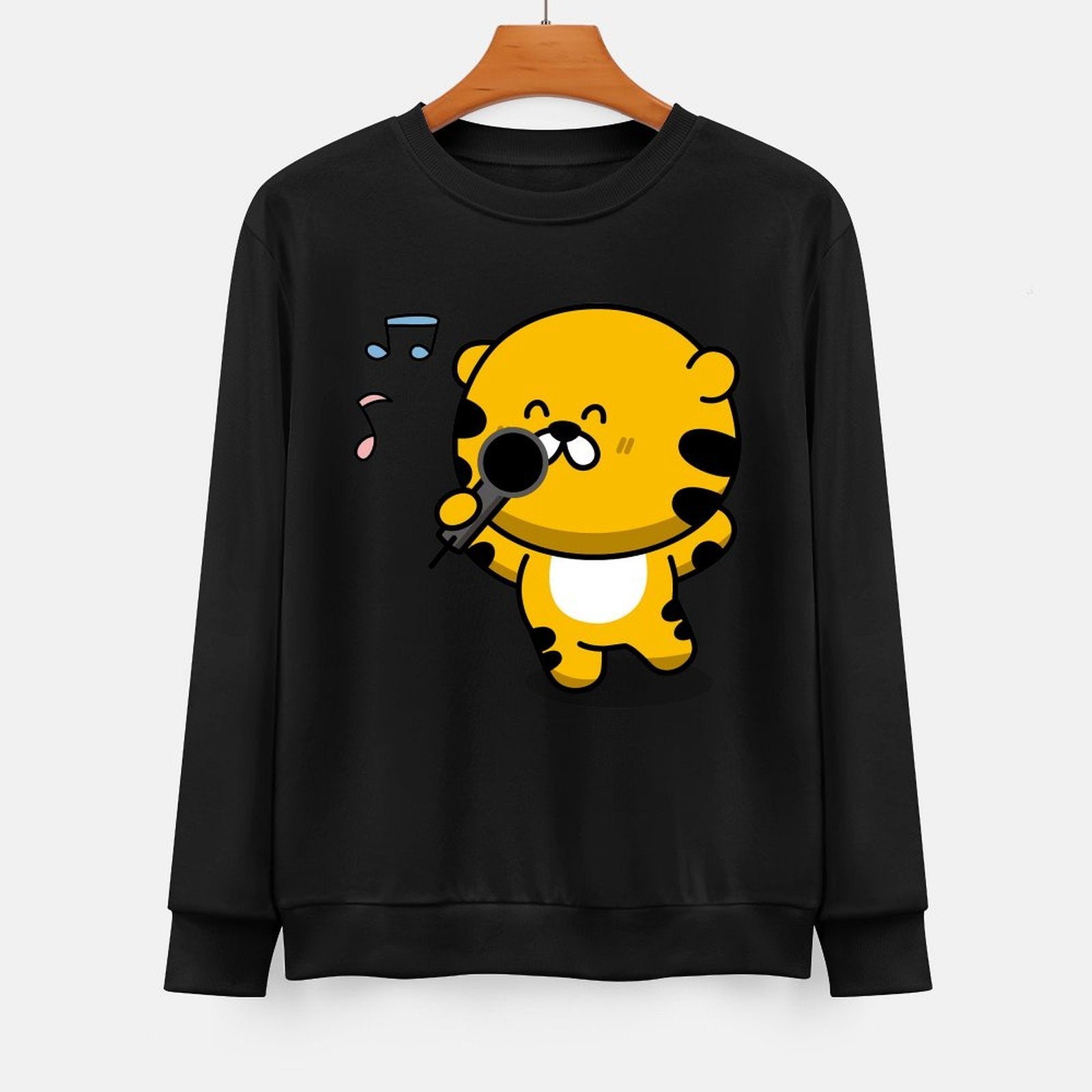 Front Patterned Long Sleeve TopMidweight LifestyleLine